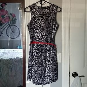 Cheetah Print Dress